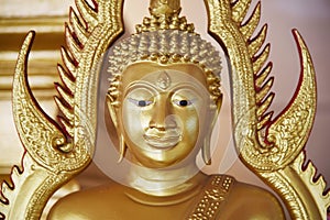 Buddha statues in Wat Phra That Doi Suthep in Chiang Mai.