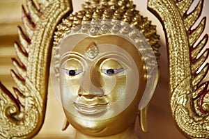 Buddha statues in Wat Phra That Doi Suthep in Chiang Mai.