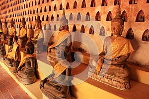 Buddha statues in Wat Si Saket