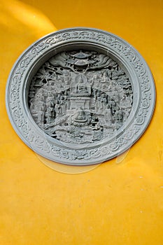Buddha Stone Carving Lingyin Temple Hangzhou