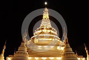 Buddha stupa at Wat Luang Pai