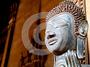 Buddha temple culture in LAO