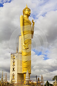 Buddha thailand and roi-et,wat burapa