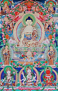 Buddha of thangka