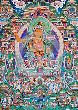 Buddha of thangka