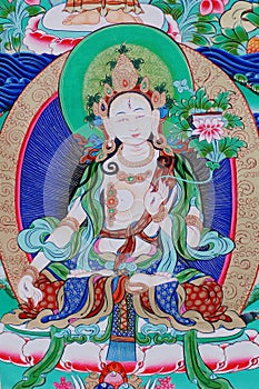 Buddha of thangka