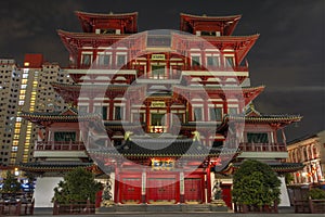 Buddha Tooth Relic Chinese Temple