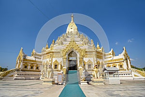 Buddha Tooth Relic Pagada in Yangon, Myanmar