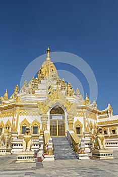 Buddha Tooth Relic Pagoda in Yangon, Myanmar