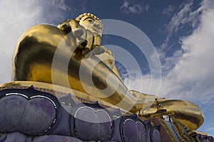 Buddha under the sky