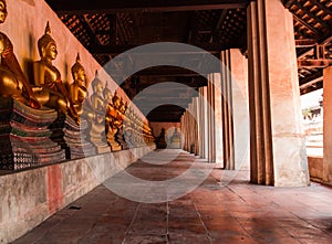 Buddha at walkway
