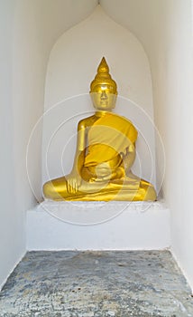 Buddha on the wall