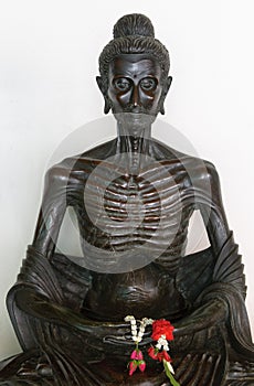 Buddha in wat benchamabophit, bangkok photo