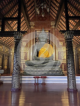 Buddha, Wat Chedi Luang, Chiang Mai, Thailand