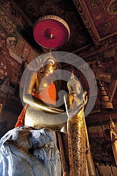 Buddha, Wat Nang Ratchaworawiharn, Thailand