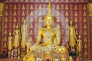 Buddha wat sop of louangprabang