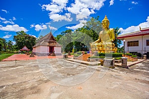 Buddha Watnakhonchum at Phichit Thailand.