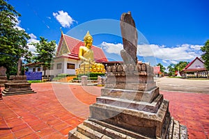 Buddha Watnakhonchum at Phichit Thailand.