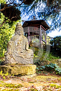 Buddha Zen Garden Statue