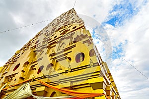 Buddhakaya Chedi at Sangkhla Buri Kanchanaburi, Thailand