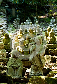 Buddhas in Japanese Temple
