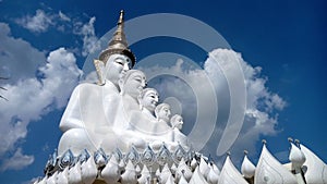 Buddhas, Wat Pratartphasonkaew Petchaboon, Thailand