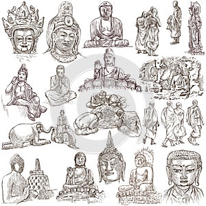 Buddhism - Freehand sketching
