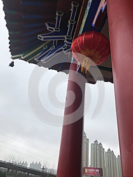 Eaves arch-Lianchi Temple, Nanchang