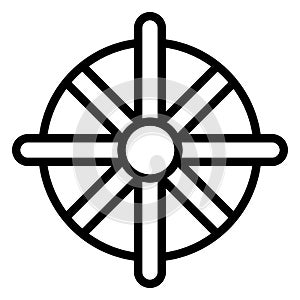 Buddhism Isolated Vector Icon which can easily modify or edit