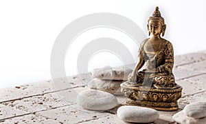 Budismo a consciencia contemplación a copiar espacio 