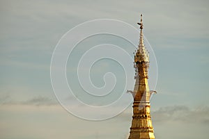 Buddhism pagoda in Yangon, Myanmar