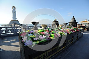 Buddhism park,Sanya nashan cultural tourism zone photo