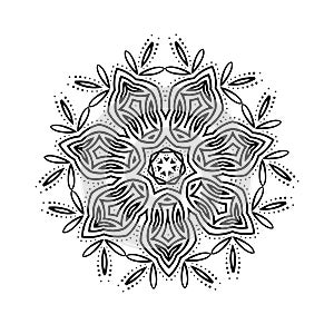 Buddhism pattern flower