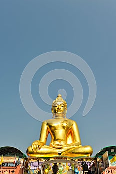 Buddhism Statue at Golden Triangle, Chiangsan, Chiangmai, Thailand