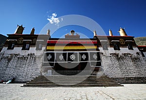 Buddhism Tashilhunpo Monastery in tibet