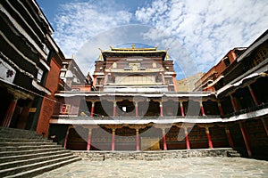 Buddhism Tashilhunpo Monastery in tibet