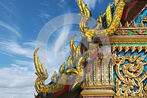 Buddhism temple at Bangkok, Thailand