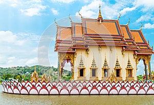 Buddhism temple on Samui Island, Thailand