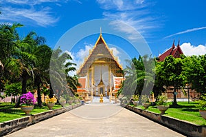 Buddhism temple in Thailand