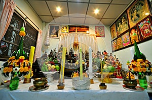 Buddhist altar