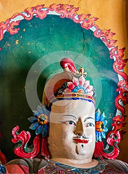 Buddhist artwork in Palcho Monaster - Gyantse, Tibet