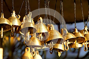 Buddhist bells photo