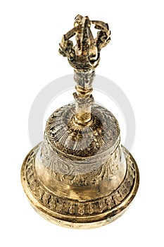Buddhist bronze hand bell