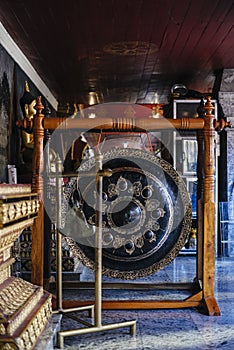 Buddhist ceremonial gong.