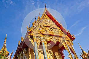 Buddhist church on koh samui