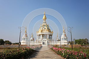 Buddhist Church of Wat Thung Millionaire in Khon Kaen province.