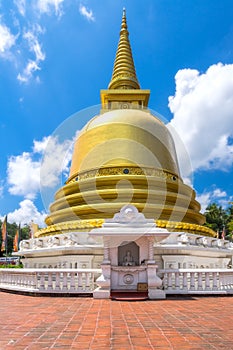 Buddhist dagoba stupa in Golden Temple.