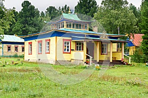 Buddhist datsan Bodhidharma in Arshan. Russia