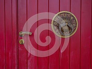 Buddhist door