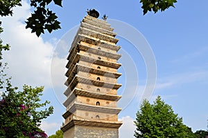 Buddhist East pagoda Kunming, Sichuan, China